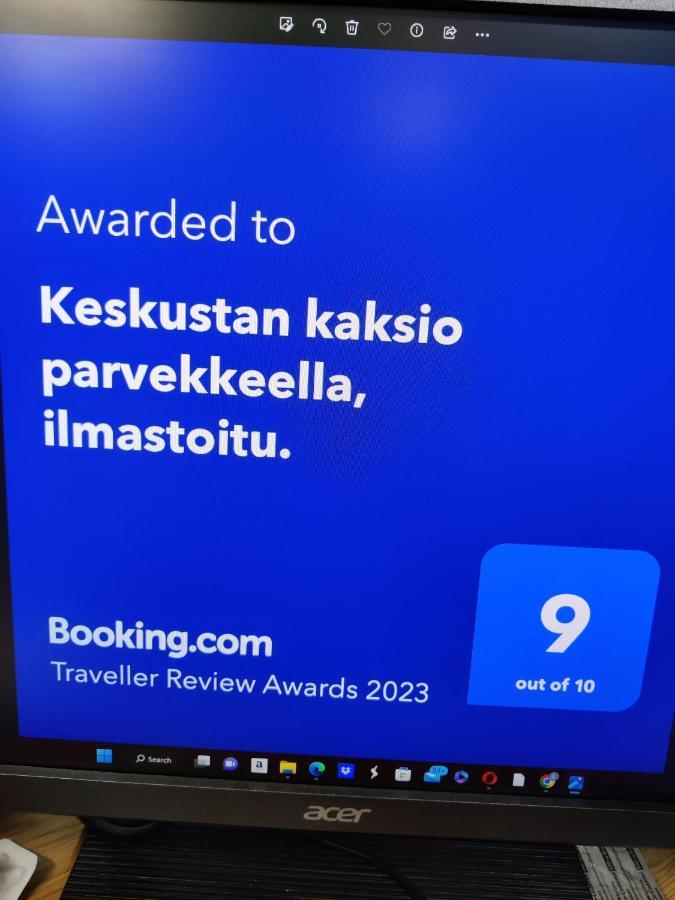 Keskustan Kaksio Parvekkeella, Ilmastoitu. Apartment Савонлина Екстериор снимка